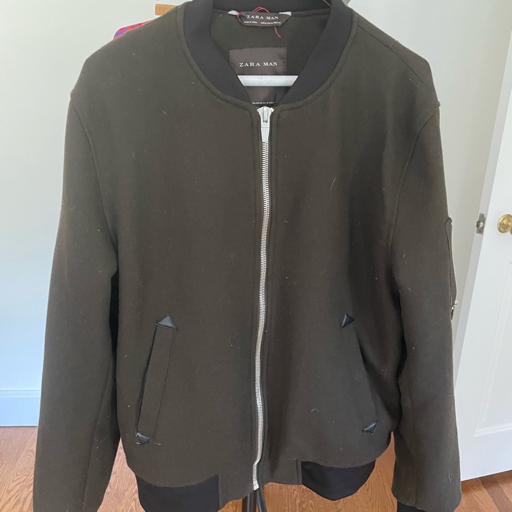 Zara mens bomber jacket size xl
